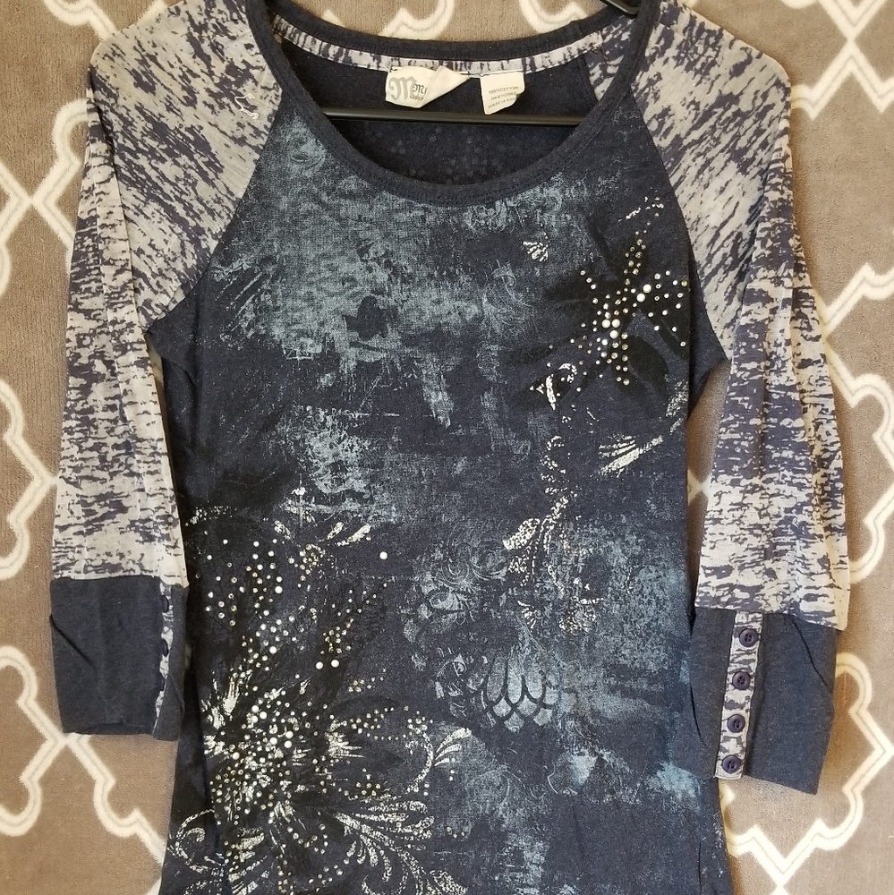 BLING Miss Me 3/4 sleeve